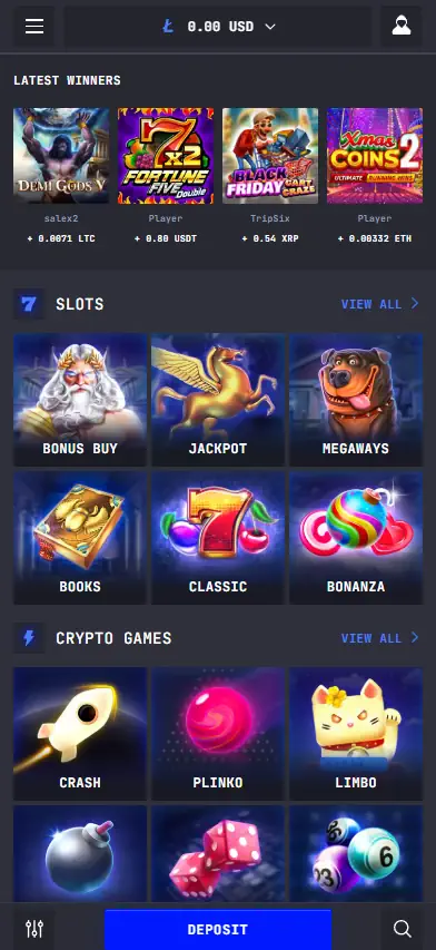 LTC Casino Mobile